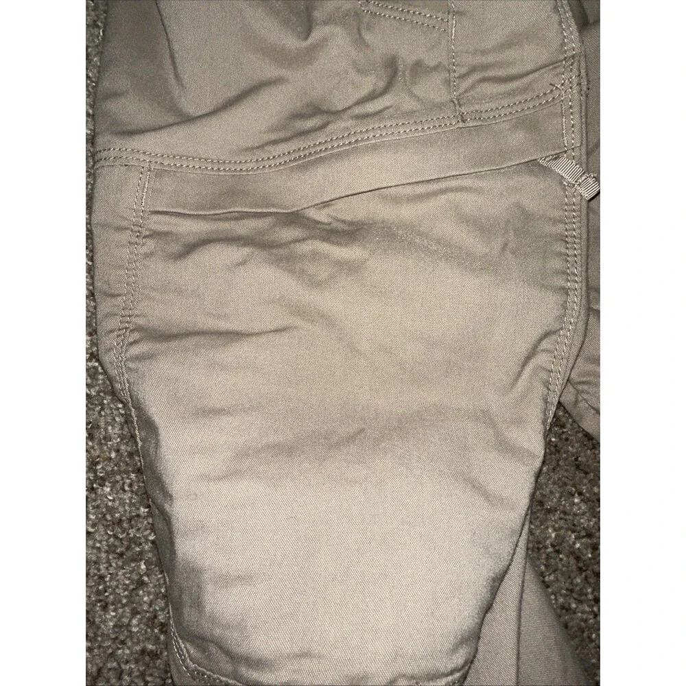5.11 Tactical Women's Beige Cargo Pants Size 10 Long. Zip Pockets Outdoors. - Picture 6 of 7